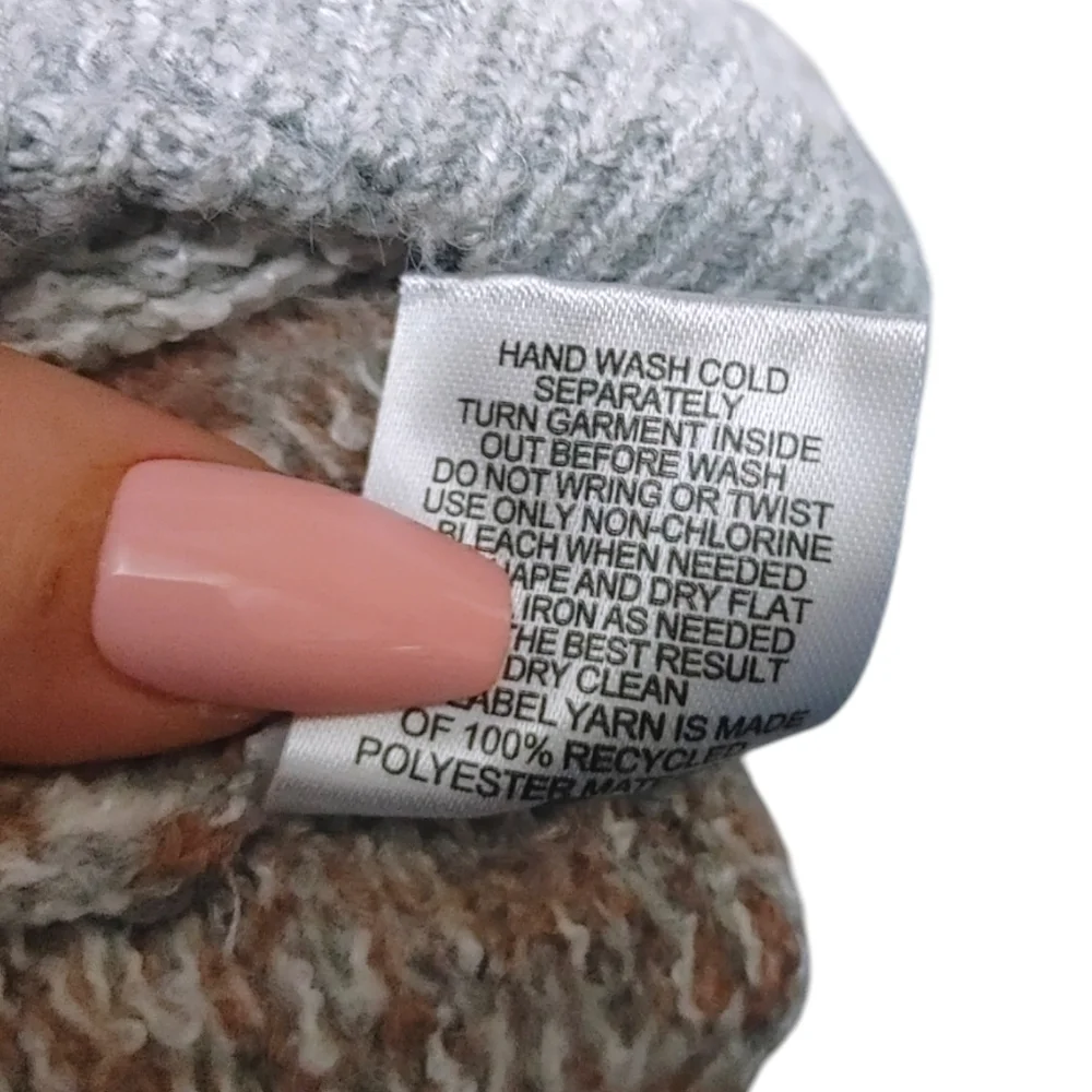 Lucky Brand Snowflake Geometric Cardigan Sweater Dress Women's Plus Size  2X NWT - Picture 12 of 12